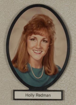 Delta Mu Chapter Composite Detail, Holly Redman, 1984-1985