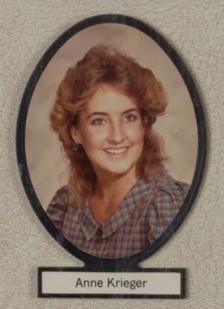 Delta Mu Chapter Composite Detail, Anne Krieger, 1984-1985