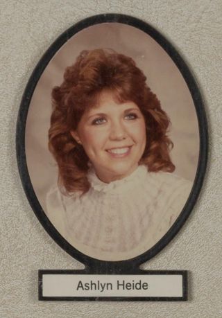 Delta Mu Chapter Composite Detail, Ashlyn Heide, 1984-1985