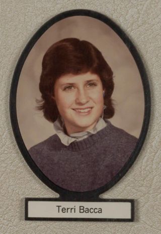 Delta Mu Chapter Composite Detail, Terri Bacca, 1984-1985