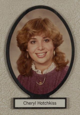 Delta Mu Chapter Composite Detail, Cheryl Hotchkiss, 1984-1985