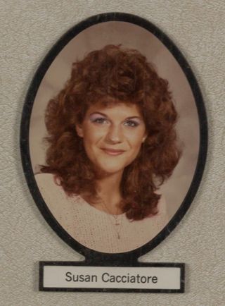 Delta Mu Chapter Composite Detail, Susan Cacciatore, 1984-1985