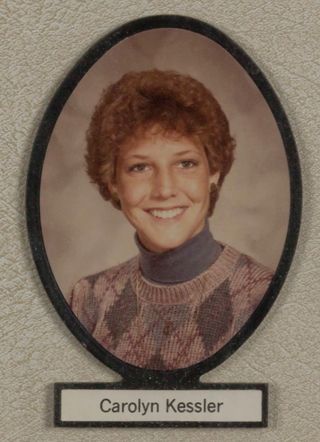 Delta Mu Chapter Composite Detail, Carolyn Kessler, 1984-1985