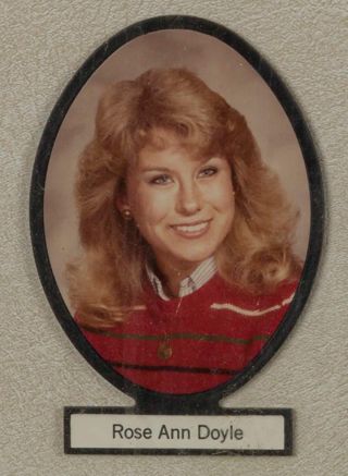 Delta Mu Chapter Composite Detail, Rose Ann Doyle, 1984-1985