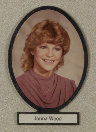 Delta Mu Chapter Composite Detail, Jonna Wood, 1984-1985