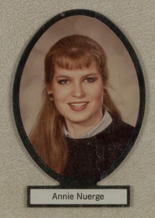 Delta Mu Chapter Composite Detail, Annie Nuerge, 1984-1985