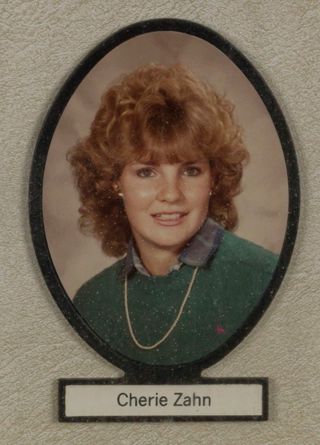 Delta Mu Chapter Composite Detail, Cherie Zahn, 1984-1985