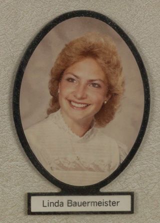 Delta Mu Chapter Composite Detail, Linda Bauermeister, 1984-1985