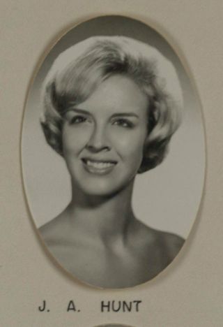 Delta Mu Chapter Composite Detail, J.A. Hunt, 1965