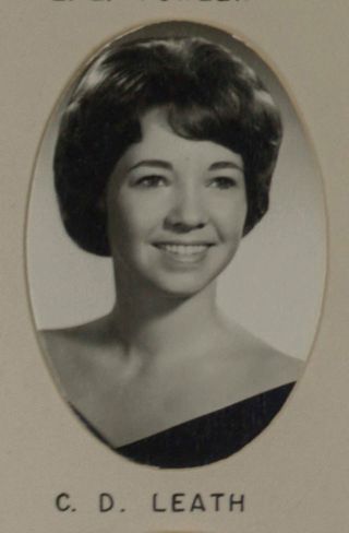 Delta Mu Chapter Composite Detail, C.D. Leath, 1965