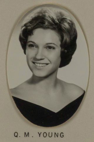 Delta Mu Chapter Composite Detail, Q.M. Young, 1965