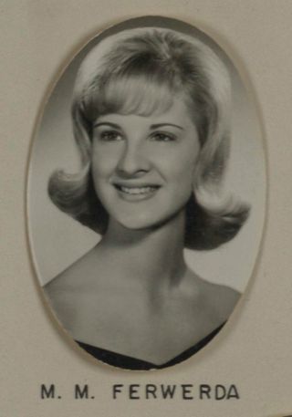 Delta Mu Chapter Composite Detail, M.M. Ferwerda, 1965