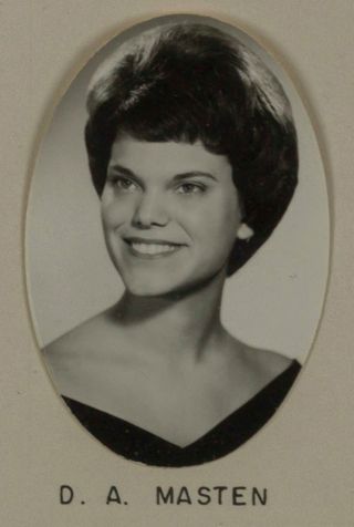 Delta Mu Chapter Composite Detail, D.A. Masten, 1965