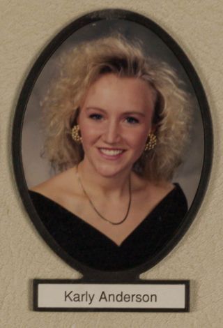 Delta Mu Chapter Composite Detail, Karly Anderson, 1995-1996