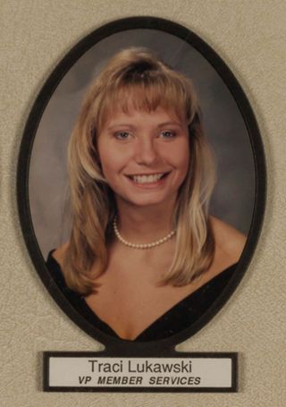 Delta Mu Chapter Composite Detail, Traci Lukawski, 1995-1996