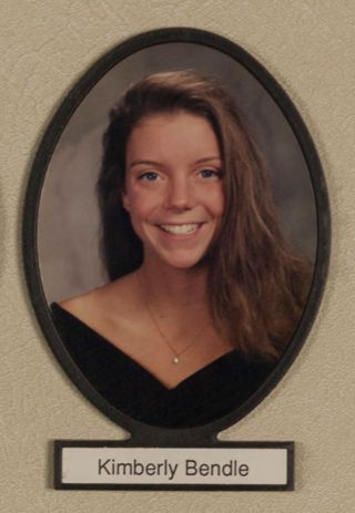 Delta Mu Chapter Composite Detail, Kimberly Bendle, 1995-1996
