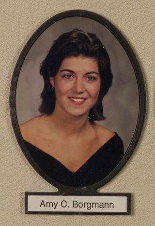 Delta Mu Chapter Composite Detail, Amy C Borgmann, 1995-1996