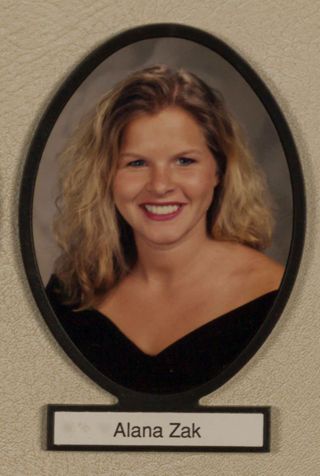 Delta Mu Chapter Composite Detail, Alana Zak, 1995-1996