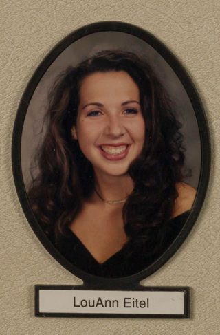 Delta Mu Chapter Composite Detail, LouAnn Eitel, 1995-1996