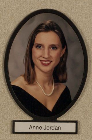 Delta Mu Chapter Composite Detail, Anne Jordan, 1995-1996