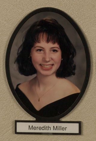 Delta Mu Chapter Composite Detail, Meredith Miller, 1995-1996