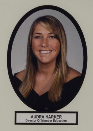 Delta Mu Chapter Composite Detail, Audra Harker, 2005-2006