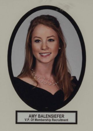 Delta Mu Chapter Composite Detail, Amy Balensiefer, 2005-2006