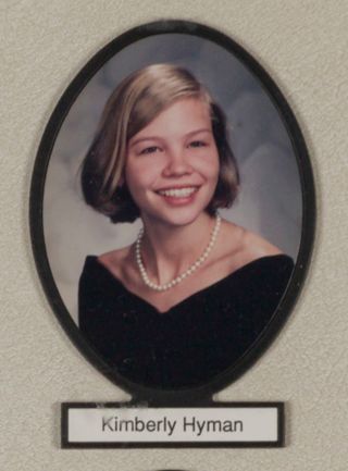 Delta Mu Chapter Composite Detail, Kimberly Hyman, 1994-1995