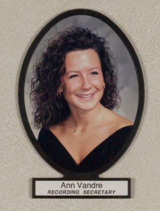 Delta Mu Chapter Composite Detail, Ann Vandre, 1994-1995