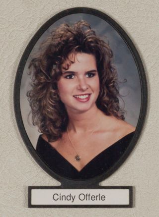 Delta Mu Chapter Composite Detail, Cindy Offerle, 1994-1995
