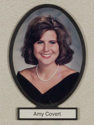 Delta Mu Chapter Composite Detail, Amy Covert, 1994-1995