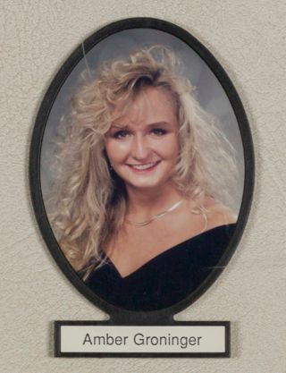 Delta Mu Chapter Composite Detail, Amber Groninger, 1994-1995