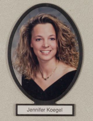 Delta Mu Chapter Composite Detail, Jennifer Koegel, 1994-1995