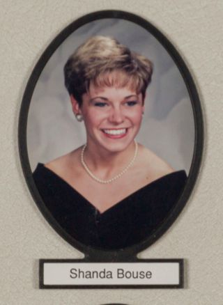Delta Mu Chapter Composite Detail, Shanda Bouse, 1994-1995