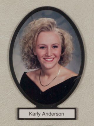 Delta Mu Chapter Composite Detail, Karly Anderson, 1994-1995
