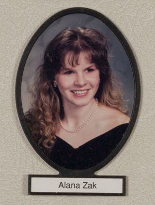 Delta Mu Chapter Composite Detail, Alana Zak, 1994-1995