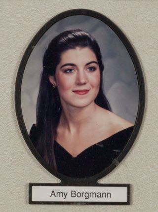 Delta Mu Chapter Composite Detail, Amy Borgmann, 1994-1995