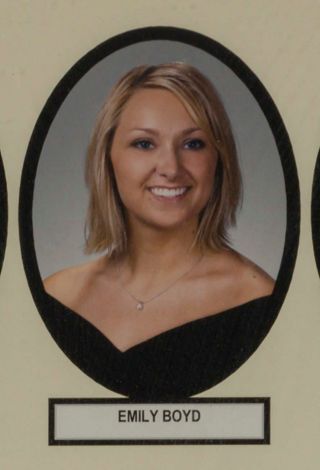 Delta Mu Chapter Composite Detail, Emily Boyd, 2003-2004