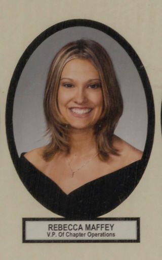 Delta Mu Chapter Composite Detail, Rebecca Maffey, 2003-2004