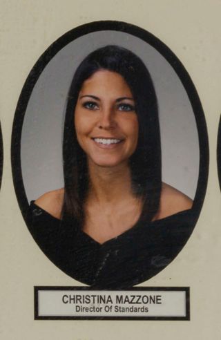 Delta Mu Chapter Composite Detail, Christina Mazzone, 2003-2004