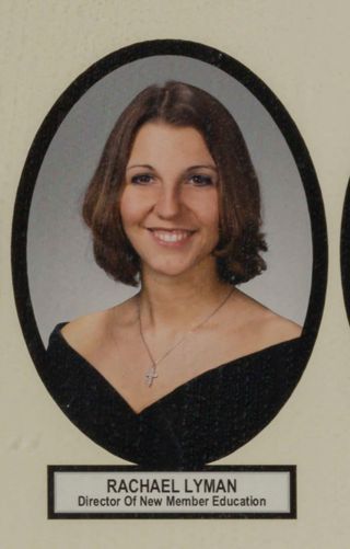 Delta Mu Chapter Composite Detail, Rachael Lyman, 2003-2004