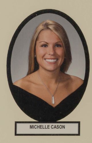 Delta Mu Chapter Composite Detail, Michelle Cason, 2003-2004