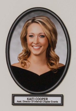 Delta Mu Chapter Composite Detail, Kaiti Cooper, 2011-2012