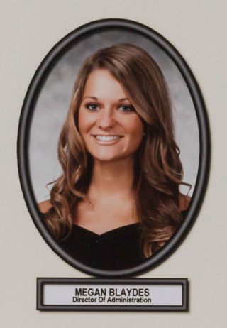 Delta Mu Chapter Composite Detail, Megan Blaydes, 2011-2012