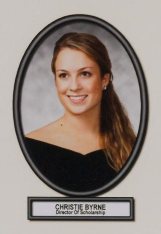 Delta Mu Chapter Composite Detail, Christie Byrne, 2011-2012