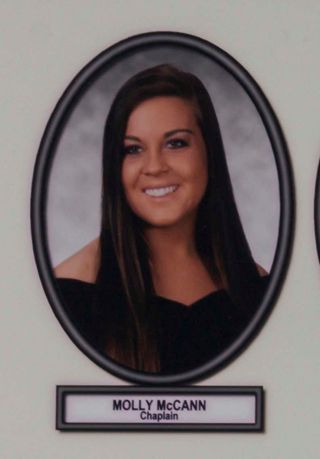 Delta Mu Chapter Composite Detail, Molly McCann, 2013-2014