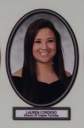 Delta Mu Chapter Composite Detail, Lauren Cordero, 2013-2014