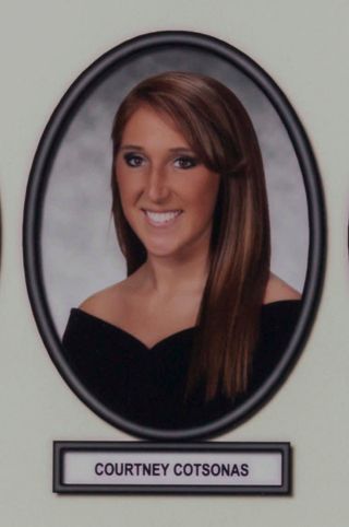 Delta Mu Chapter Composite Detail, Courtney Cotsonas, 2013-2014