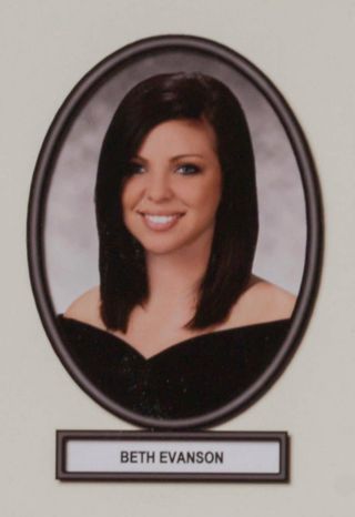 Delta Mu Chapter Composite Detail, Beth Evanson, 2009-2010