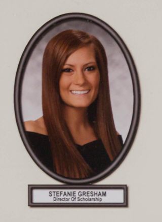 Delta Mu Chapter Composite Detail, Stefanie Gresham, 2009-2010